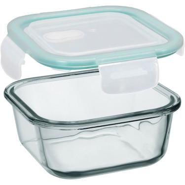 Imagem de Pote Hermético Porta Mantimentos Marmita Vidro 650ml