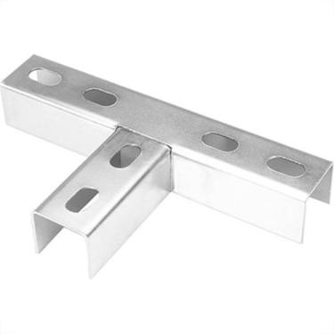 Imagem de Perfilado Aiedem Juncao '' T '' - Kit C/10 Pecas