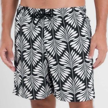 Imagem de Shorts elastano estampado art deco plus size - MASH