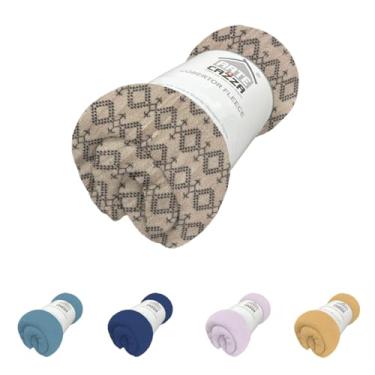 Imagem de Cobertor Manta Fleece Arte Cazza Bege Solteiro