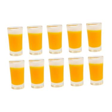 Imagem de Generic Conjunto de 10 Canecas de Cerveja em Resina para Casa de Bonecas - Acessórios Decorativos para Cozinha e Restaurante - Miniaturas para Casa de Bonecas