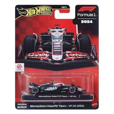 Imagem de Carrinho Hot Wheels Premium Formula 1 2024 - MoneyGram Haas F1 Team - VF-24 (#20) - JBM10