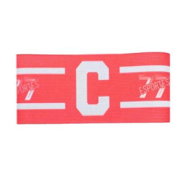 Imagem de Braçadeira Faixa Capitão 77 Impressão Digital Fechamento tiras autocol