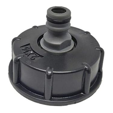 Imagem de Adaptador de Tanque IBC Conector Torneira Mangueira Tampa Cisterna Água Ajuste Padrão Válvula Controle Fluxo para Container Rosca Grossa 2 Polegadas