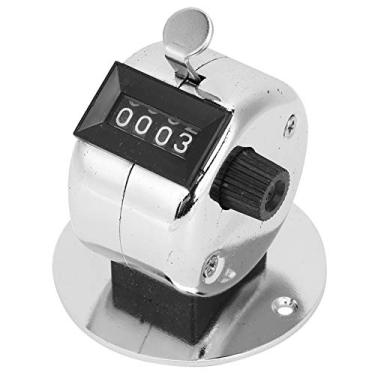 Imagem de RiToEasysports Contador de Imprensa Manual de Aço Inoxidável para Longa Vida útil, Contador Manual para Contagem Eficiente de Pessoas Em Eventos