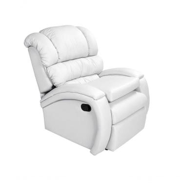 Imagem de Poltrona Reclinável Imperial Zero Wall Papai Mamãe Com Assento De Elevação Corano Branco 036