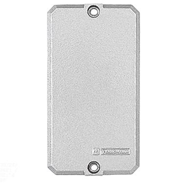 Imagem de Tampa Cega Para Condulete 1/2" E 3/4" Com Pintura Eletrostática A Pó Na Cor Cinza Munsell N 6.5