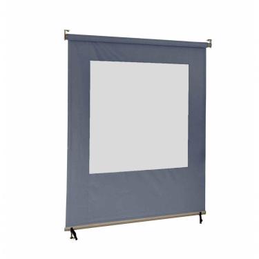 Imagem de Toldo Cortina Flex - Pvc - 2,00 M Largura 4,00 Cinza