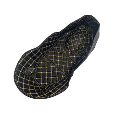 Imagem de KiBcsLic Tapete para banco de motocicleta, forro para porta-malas traseiro, capa protetora de couro PU a arranhões, acessório de reposição, Pcx150