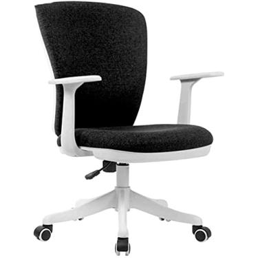 Imagem de Banqueta decorativa banco de bar cadeira giratória ajustável encosto de malha cadeira de computador para salas de jogos sala de livros sala de aula cadeira de estudo fácil de mover (cor: E tamanho: 48