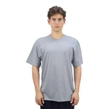 Imagem de Camiseta Champion Athletic Basic Cinza Masculina-Masculino
