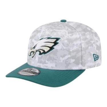 Imagem de Boné New Era 970 Philadelphia Eagles Salute to Service Cinza-Masculino