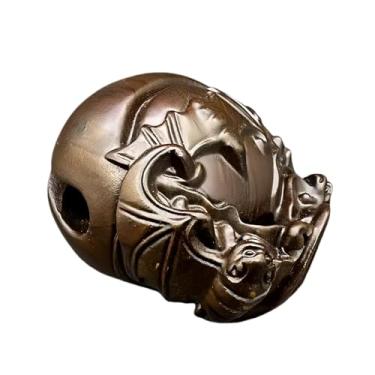 Imagem de Chiorgone Conjunto de Tambor Zen de Peixe de Madeira Budista de Ébano Esculpido à Mão - Instrumento de Percussão de Meditação em Bloco de Templo com Martelo e Tapete | Ferramenta de canto de ioga