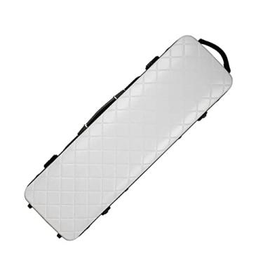 Imagem de Estojo De Violino Tamanho 4/4 Leve Caixa De Fibra De Carbono À Prova D'água Violino Quadrado Estojo Com Higrômetro Tamanho Completo Estojo de Violino (Color : 08)