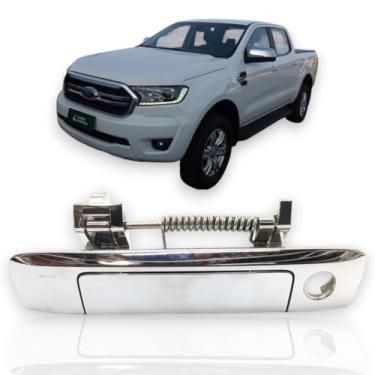 Imagem de Maçaneta Tampa Traseira Cromada Ranger 2017 A 2023