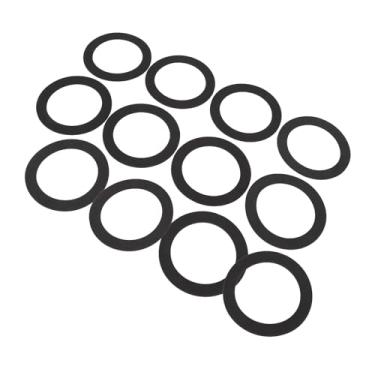 Imagem de Jiawu Juntas de Vedação de Alto-falante, Redução de Ruído, à Prova de Poeira, para Reparo Diy, 12 Peças, Almofada de Espuma Eva, 105mm, Espaçador Antiderrapante para de áudio de Carro Doméstico