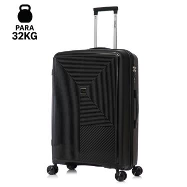 Imagem de Mala Grande 32kg Viagem Resistente Flexível em Polipropileno Rodinhas 360º TSA - Quito - Denlex