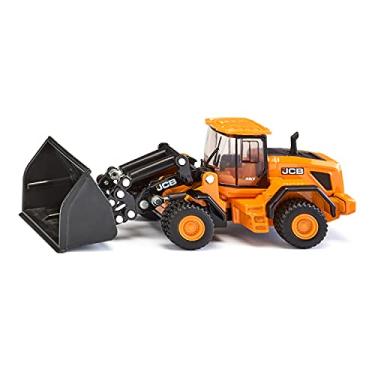 Imagem de Miniatura Trator Pá Carregadeira JCB 457 WLS 1/87 Siku