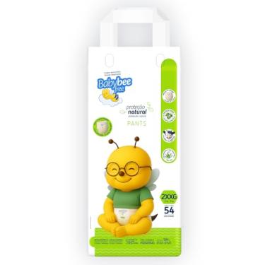 Imagem de Fralda Proteção Natural PANTS | Baby Bee Free | Fralda Shortinho | Hipoalergenica | Livre de APLV (2XXG)