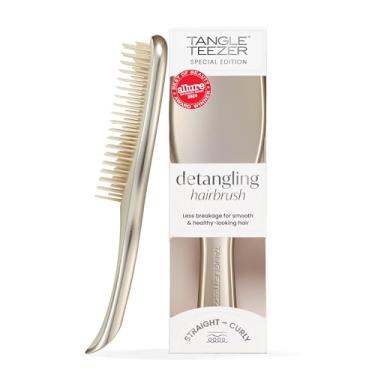 Imagem de Tangle Teezer - Escova de cabelo desembaraçadora The Ultimate Detangler Chrome para todos os tipos de cabelo. Ideal para usar em fios molhados. Cor: Neo Gold