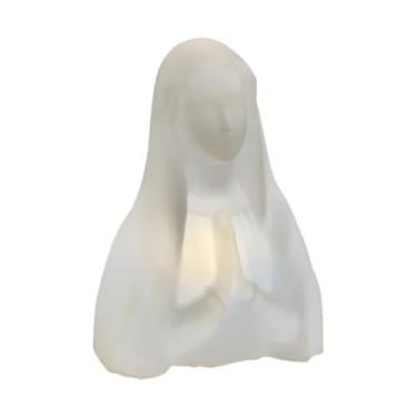 Imagem de LUMINÁRIA Elegante Busto Nossa Senhora Bivolt - Iluminação Ajustável e Decorativa