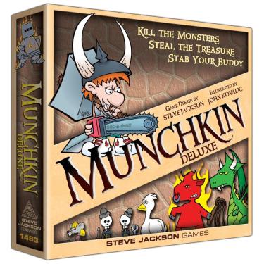 Imagem de Jogo de tabuleiro Steve Jackson Games Munchkin Deluxe Base 10+ Years