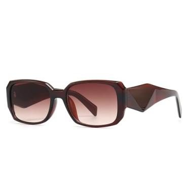 Imagem de Óculos de Sol Jelly Color Rivet com Lentes Degradê e Pernas Largas, Proteção UV400, Ideais para Esportes ao Ar Livre, Corrida e Ciclismo, Cor Bordô