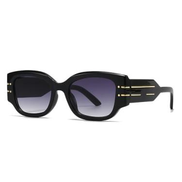 Imagem de Óculos de Sol Unissex com Estampa de Leopardo e Lentes Degradê para Esportes ao Ar Livre, Corrida e Ciclismo, Cinza Degradê