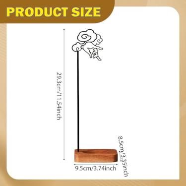 Imagem de Generic Porta-incenso de mesa, incensário inovador para casa de chá, coletor de cinzas, queimador de incenso para armário de meditação, ioga, spa, hotel, Sem Buda