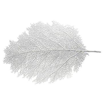 Imagem de Toalha de Mesa Cozinha e Jantar Folhas Artificiais Tapete Decorativo para Decoração Festa com Imitação Vívida Reutilizável Leve Elegância Casa Sala