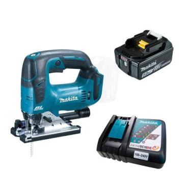Imagem de Serra Tico Tico 18V BL DJV182Z C/ Bateria 5Ah Makita
