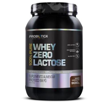 Imagem de 100% Pure Whey Zero Lactose 900g Probiótica-Unissex
