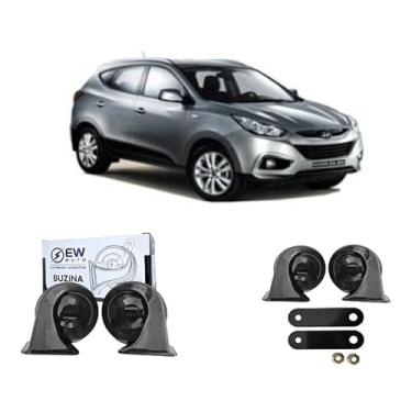 Imagem de BUZINA AUTOMOTIVA CARACOL (PAR) GRAVE/AGUDO PARA IX35 2010 >2016 - TIGER AUTO