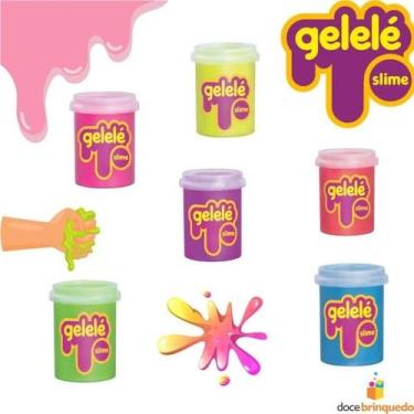 Imagem de Massinha Para Criança Gelelé Slime Infantil Cor Variadas