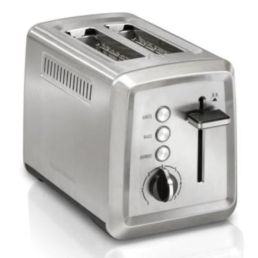 Imagem de Torradeira Inox Elétrica Premium 230ºC 850w 2 Fatias Largura Ampla 7 Ajuste Tipo De Pão 220v -