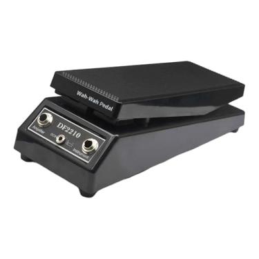 Imagem de Esquirla Pedal de guitarra portátil, acessório para instrumento musical, pedal de efeitos antiderrapante para treinamento, performance profissional, crianças e, Som Wah