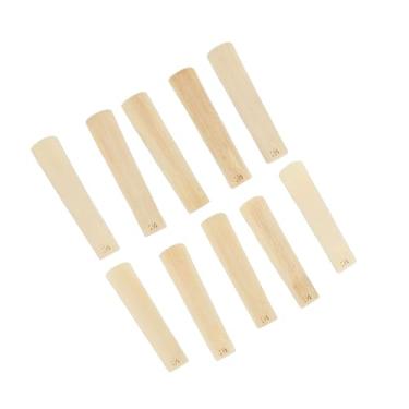 Imagem de 10 Pçs Palheta Saxofone Tenor 1,5 Substituição de Força, Requintados Acessórios para Instrumentos Musicais de 8 x 1,8 cm
