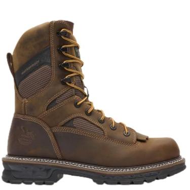 Imagem de Georgia Boot Logger masculino Ltx Logger 22 cm impermeável bico composto trabalho/trabalho - marrom, Marrom, 44 BR