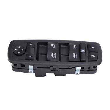Imagem de Jiawu Adequado para Interruptor de Janela Elétrica Mestre Desempenho Aprimorado para Viagem 2011-2016, Interruptor de Controle de Janela de Substituição para Lado do Motorista - Adequado para Lux,