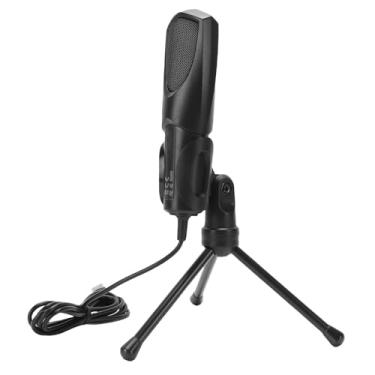 Imagem de EBTOOLS Microfone USB para Jogos de PC, Microfone Condensador RGB Com tripé, Redução de Ruído, Plug and Play para Gravação, Podcasting, Streaming