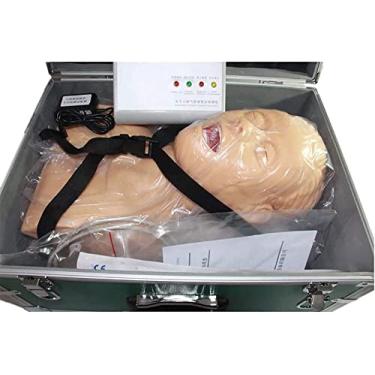 Imagem de Modelo de ensino, Manequim D'intubation Pvc - Manequim de intubação nasal oral com dispositivo de alarme dentário Gerenciamento de vias aéreas para ensino de treinamento médico de enfermagem