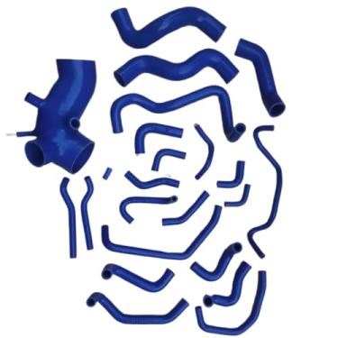 Imagem de Tubo de aquecedor de mangueira de radiador de refrigerante tubo de resfriamento de óleo duto de admissão de ar para FX35 FX45 8Cyl 4,5L VK45DE 2003-2008 mangueira de resfriamento de silicone