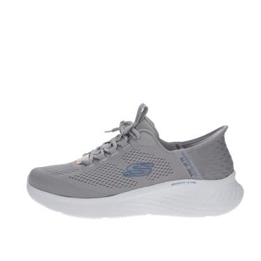 Imagem de Skechers Tênis masculino Skech-lite Pro Primebase Hands Free Slip-in, Marrom acinzentado, 44