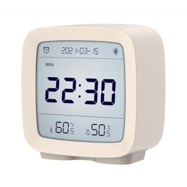 Imagem de Relógio de Alarme Digital com Controle via APP BT Multifuncional 5em1 Display Temperatura e Umidade Ideal para Adolescentes