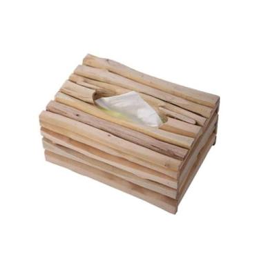 Imagem de Porta-lenços de papel higiênico feito à mão, caixa de lenços de papel premium, organizador de guardanapos para sala de estar, banheiro, cozinha, sala de estar, escritório, capa de caixa de lenços