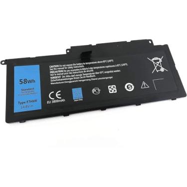 Imagem de F7HVR G4YJM 062VNH T2T3J Batería para portátil Compatível com Dell Inspiron 17 7000 7737 7746 14 15 15r 5545 7537 14-7437（14.8V 58Wh ）