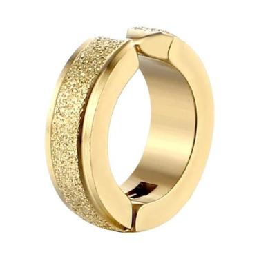 Imagem de Brincos Masculinos Punk Hip Hop - Acessórios de Joia com Clip de Orelh