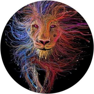 Imagem de Capa De Estepe Ecosport Aircross Leão Multicolorido