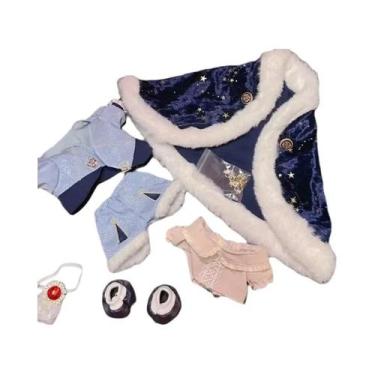 Imagem de Boneca De Pelúcia Anime De 20cm Com Roupas Retro Estilo Europeu, Conju