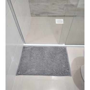 Imagem de Tapete Base Antiderrapante Latex Popcorn 40x60 - Appel, Prata